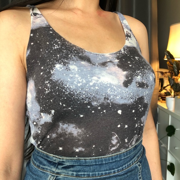 Galaxy Cat tank top - Picture 1 of 4